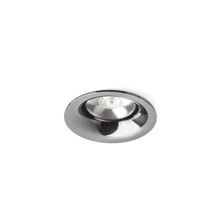 RENDL SHARM BASE wpuszczana czarny chrom 230V LED 10W 24° 3000K