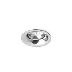 RENDL SHARM BASE wpuszczana chrom 230V LED 10W 24° 3000K