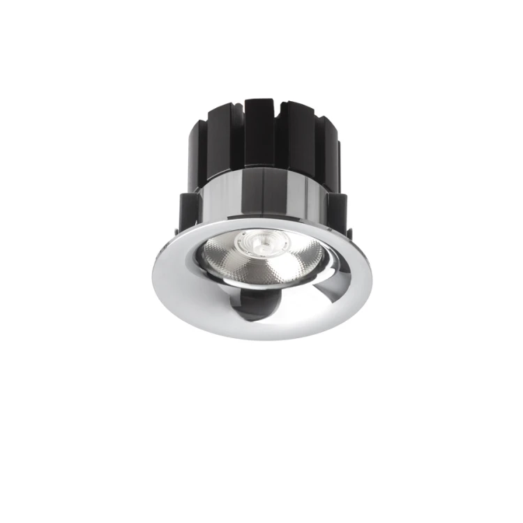 RENDL SHARM BASE wpuszczana chrom 230V LED 10W 24° 3000K