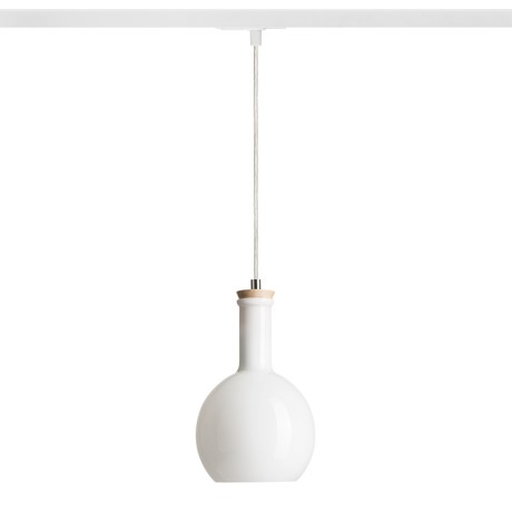 Przejdź do produktu RENDL PULIRE RD do szyny 1-faz szkło opalowe/drewno 230V LED E14 6W