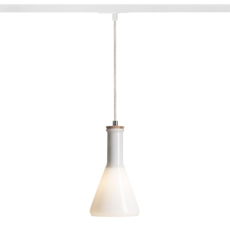 Przejdź do produktu RENDL PULIRE CON do szyny 1-faz szkło opalowe/drewno 230V LED E14 6W