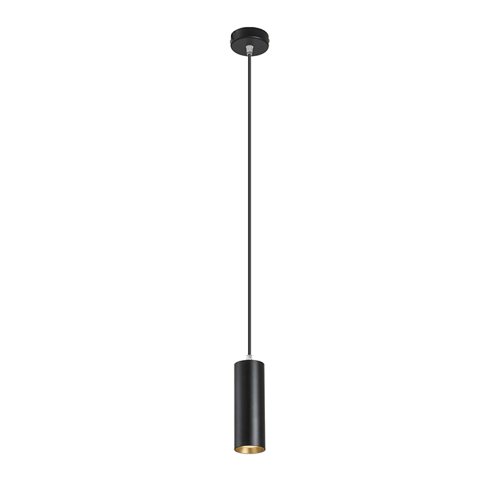 RENDL MAVRO DIMM wisząca czarna/złota 230V LED 12W 38° 3000K