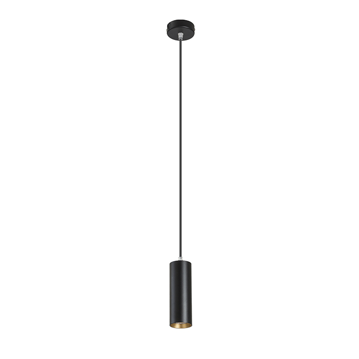 RENDL MAVRO DIMM wisząca czarna/złota 230V LED 12W 38° 3000K