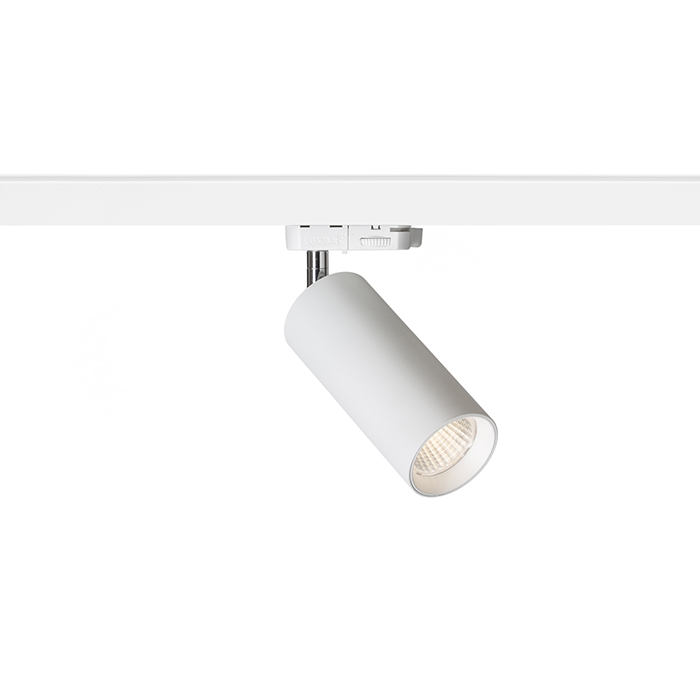 RENDL MAVRO DIMM do 3-faz. szyny biała 230V LED 12W 38° 3000K