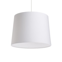 RENDL ASPRO 40/30 abażur Polycotton biała/białe PCV max. 23W