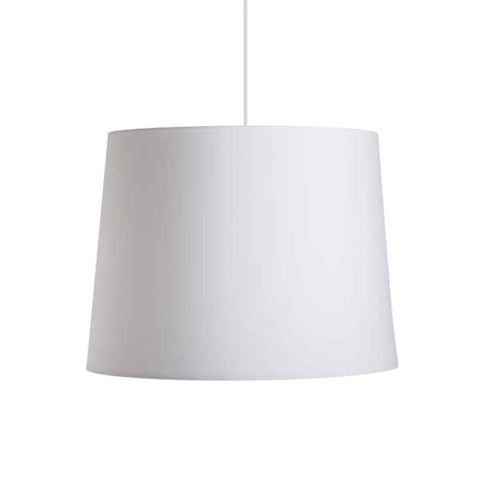 RENDL ASPRO 40/30 abażur Polycotton biała/białe PCV max. 23W