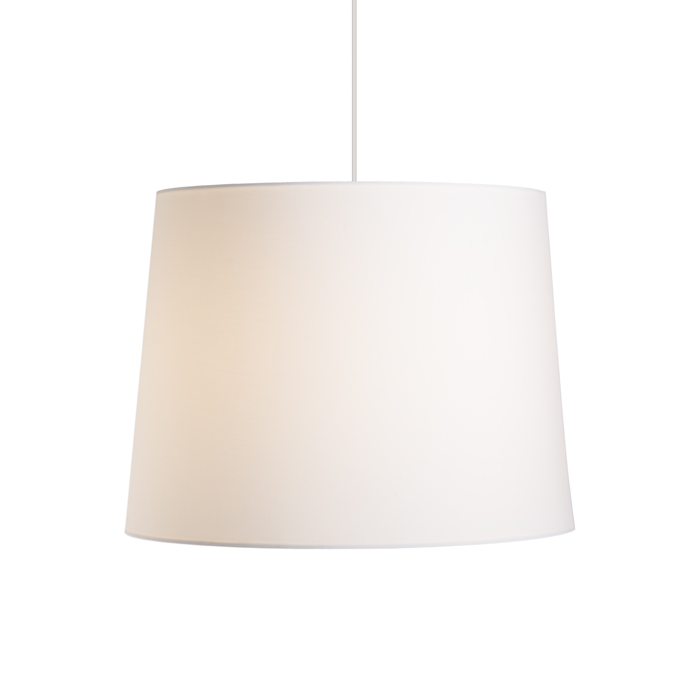 RENDL ASPRO 40/30 abażur Polycotton biała/białe PCV max. 23W