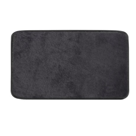 Przejdź do produktu FUZZY dywanik łazienkowy, 50x80cm, 100% polyester, antypoślizgowy, czarny