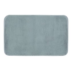 FUZZY dywanik łazienkowy, 50x80cm, 100% polyester, antypoślizgowy, azzuro