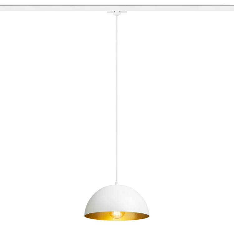 RENDL GLADYS 30 do 3-faz. szyny biała/złota 230V LED E27 15W