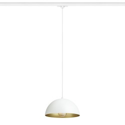 RENDL GLADYS 30 do 3-faz. szyny biała/złota 230V LED E27 15W