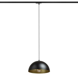 RENDL GLADYS 30 do 1-faz. szyny czarna/złota 230V LED E27 15W