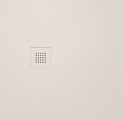 MITIA brodzik kompozytowy 90x90cm, szary