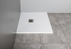 MITIA brodzik kompozytowy 90x90cm, biały