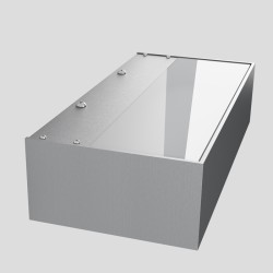 RENDL PRIO ścienna aluminium 230V E27 18W