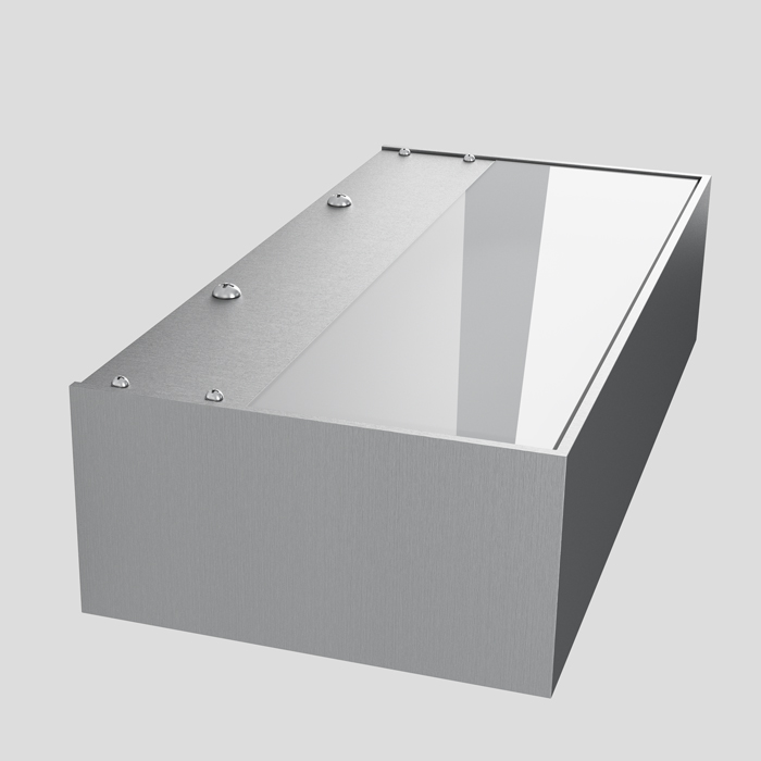 RENDL PRIO ścienna aluminium 230V E27 18W