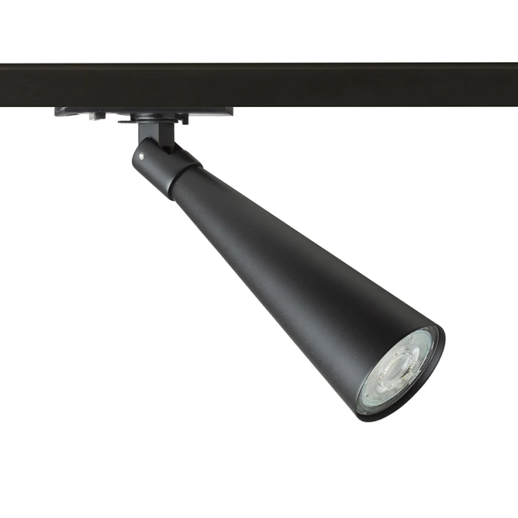 RENDL ALEXIS do 1-faz. szyny czarna 230V LED GU10 5W