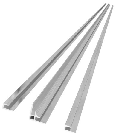 Przejdź do produktu DENIPAN zestaw profili do instalacji narożnej, 2100mm, chrom
