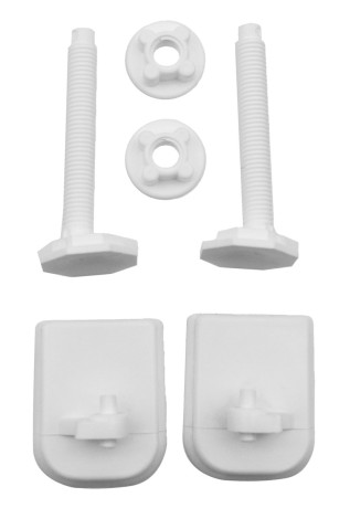 Przejdź do produktu Mocowanie śruba z nakrętką, 2 szt., plastik