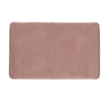 Przejdź do produktu FUZZY dywanik łazienkowy, 60x100cm, 100% polyester, antypoślizgowa, różowy