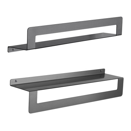 Przejdź do produktu CLEO półka zuchwytem na ręczniki 500mm, gun metal