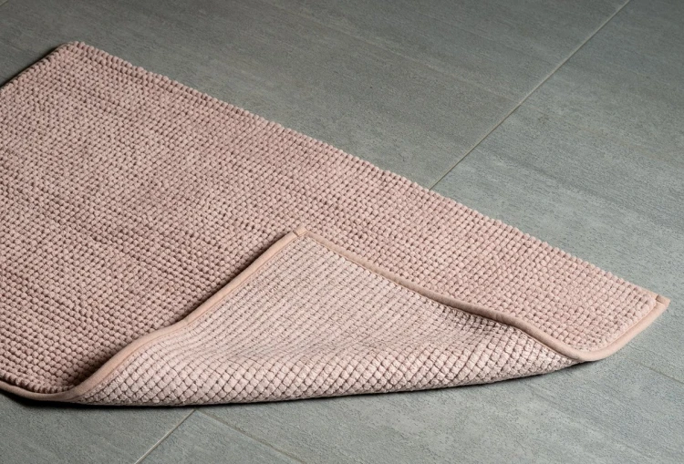 CHENILL dywanik łazienkowy 50x80cm, 100% polyester, beżowy
