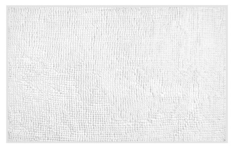 Przejdź do produktu CHENILL dywanik łazienkowy 50x80cm, 100% polyester, biały