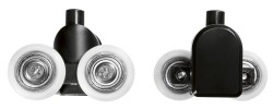 EASY BLACK dolna rolka wypinana