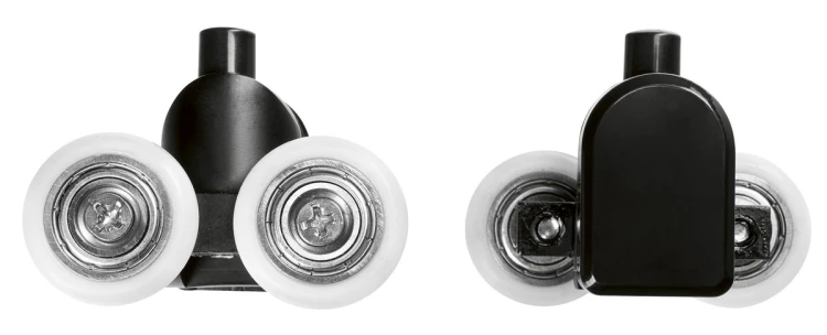 EASY BLACK dolna rolka wypinana