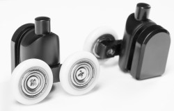 EASY BLACK dolna rolka wypinana