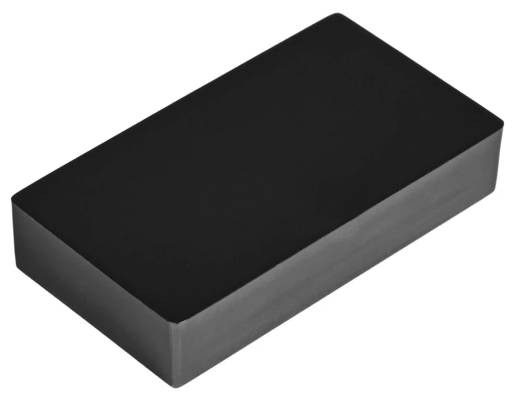 EASY BLACK Zaślepka prostokątna