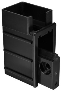 EASY BLACK wkład do mocowania profilu prowadzącego, prawy