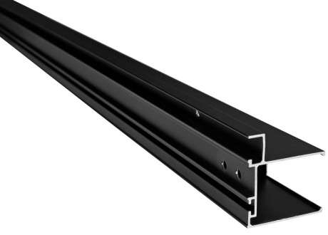 Przejdź do produktu EASY BLACK profil ścienny do szkła stałego, 1900mm