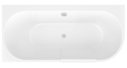PORTAS L asymetryczna wanna z drzwiami, 160x75x60cm, biały