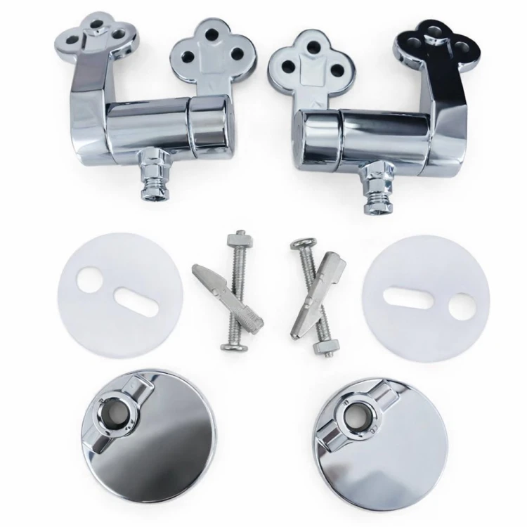 Metalowe zawiasy do deski WC MDF, Soft Close