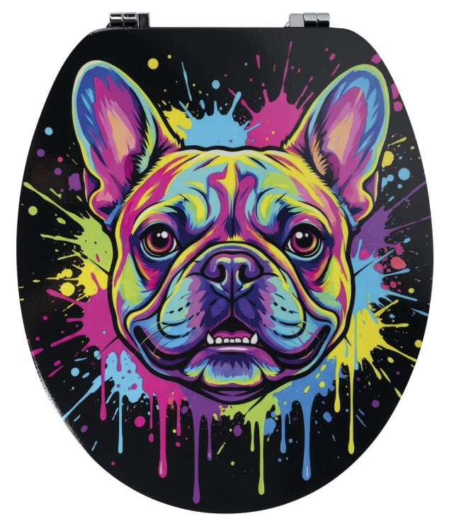 FUNNY deska WC z nadrukiem pies