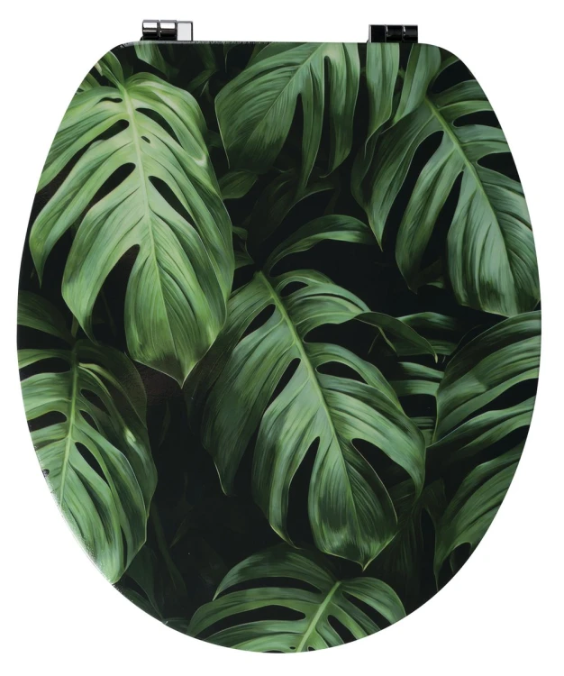 FUNNY deska WC z nadrukiem monstera