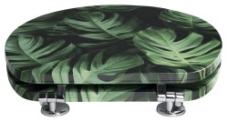 FUNNY deska WC z nadrukiem monstera