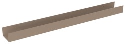 PATRON półka z drążkiem 80cm, beżowy