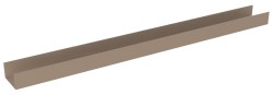 PATRON półka z drążkiem 100cm, beżowy