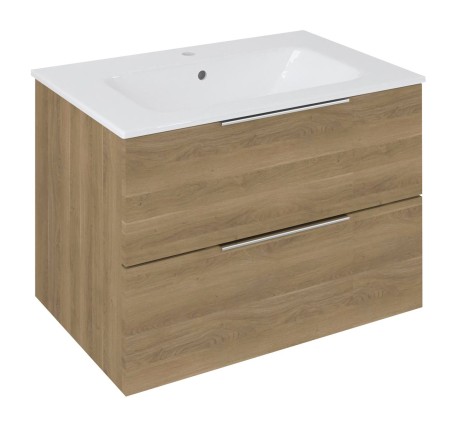 Przejdź do produktu CIRASA szafka pod umywalkę 69,8x52x46cm, dąb cuneo