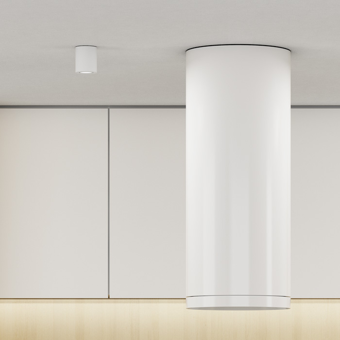 RENDL MAYO R sufitowa wychylna biała 230V LED 9W 36° 2700K