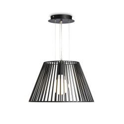 RENDL VESCO wisząca czarna 230V E27 42W