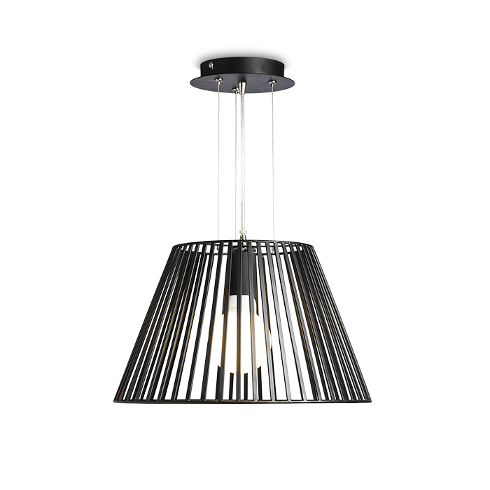 RENDL VESCO wisząca czarna 230V E27 42W