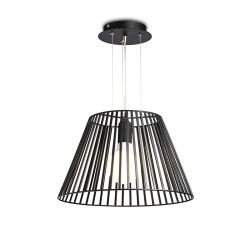 RENDL VESCO wisząca czarna 230V E27 42W