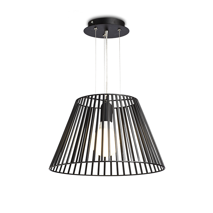 RENDL VESCO wisząca czarna 230V E27 42W