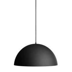 RENDL MONROE 50 wisząca czarna matowa /biała 230V LED E27 30W