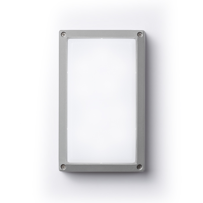 RENDL ASPEN natynkowa srebrno-szara 230V LED 5W IP54 3000K