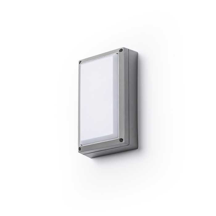 RENDL ASPEN natynkowa srebrno-szara 230V LED 5W IP54 3000K