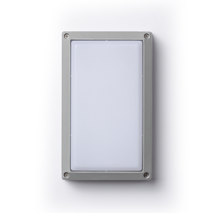RENDL ASPEN natynkowa srebrno-szara 230V LED 5W IP54 3000K